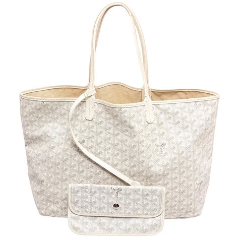 goyard cream goyardine st. louis pm tote|Goyard bag online store.